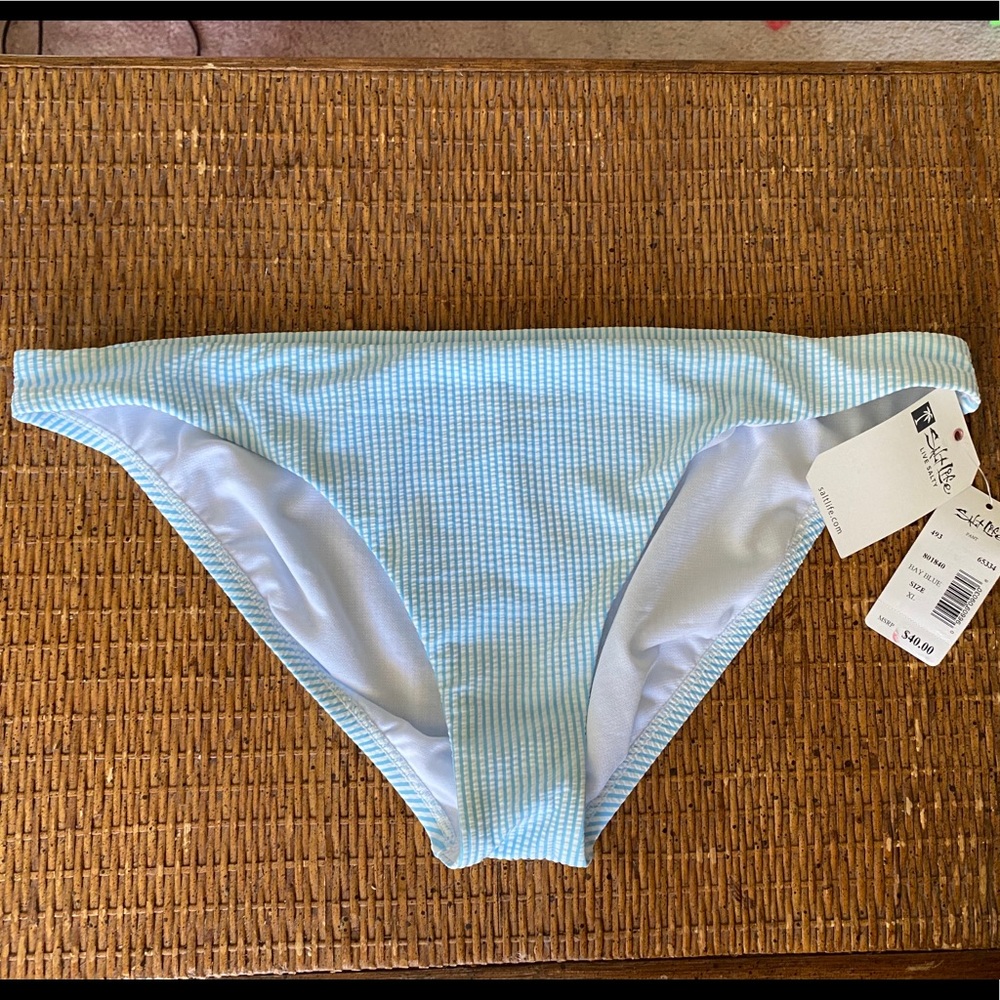 Salt Life Seersucker Bikini Bottom